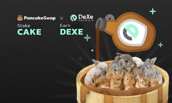 PancakeSwap наливает DEXE за стекинг CAKE