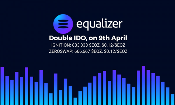 9 апреля Equalizer проведет IDO на PAID Ignition и ZeroSwap