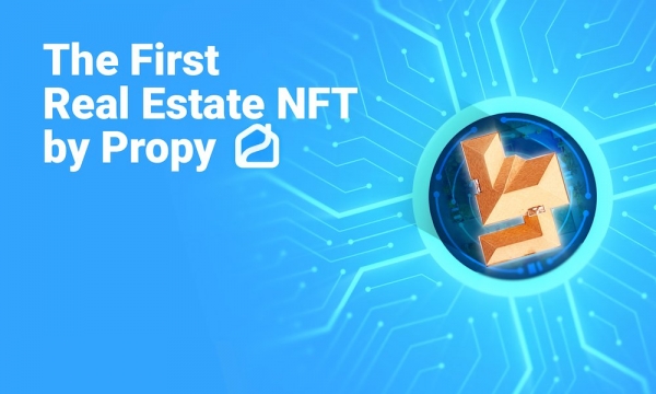 Блокчейн-риэлторская компания Propy запускает первую NFT на основе недвижимости