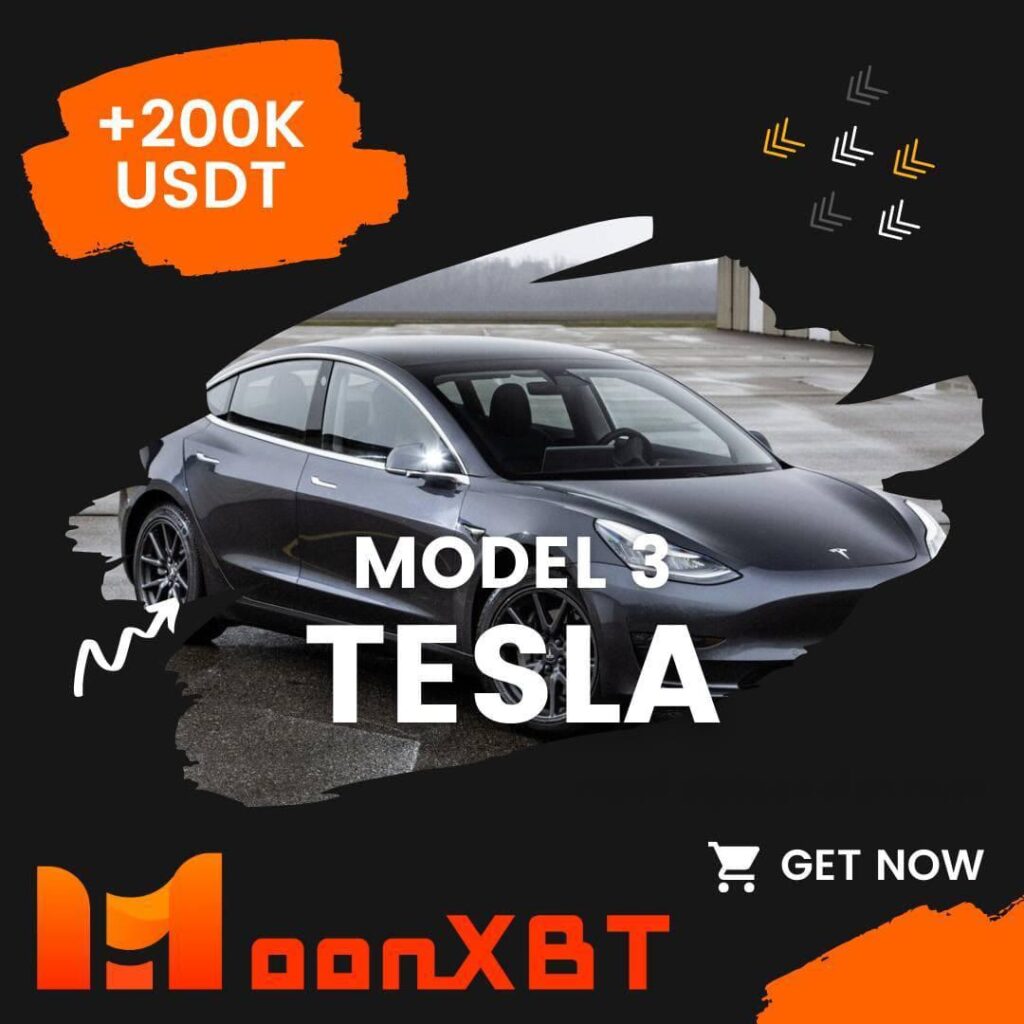На Рождественской вечеринке MoonXBT вас ждут 200 000 USDT + 1 Tesla Model 3!