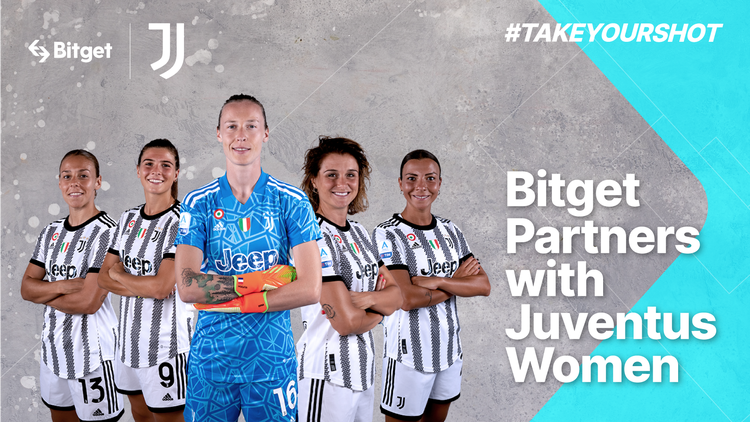 Bitget становится официальным спонсором женской футбольной команды «Ювентус»