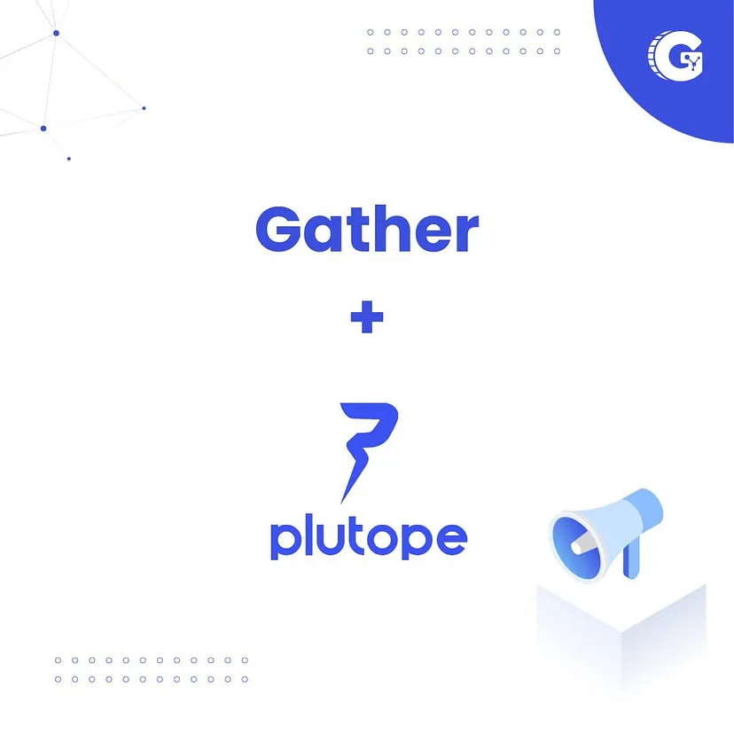 Gather объявляет о партнерстве с PlutoPe