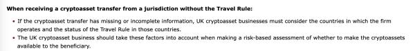 Британские криптокомпании должны соблюдать Правила путешествий FATF с сентября