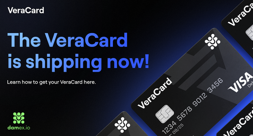 VeraCard уже доступна — получите свою прямо сейчас!