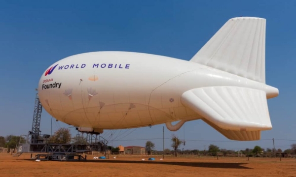 World Mobile тестирует аэростат для услуг связи в Мозамбике