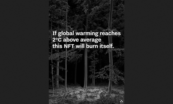 Этот NFT самоуничтожится, если глобальная температура поднимется на 2° C
