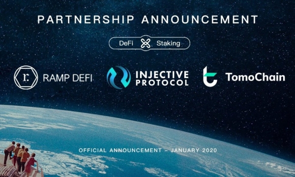 RAMP DeFi объявила о партнерстве с Injective Protocol и TomoChain